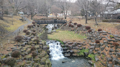 矢瀬親水公園の名前の通り、公園内には川が流れています