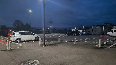 物産館横の普通車エリア