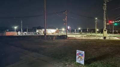 道の駅から約100m先に見えるセブンイレブン相馬日立木店。夜間に自分で確認しました。
