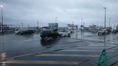 トイレ前の普通車エリア