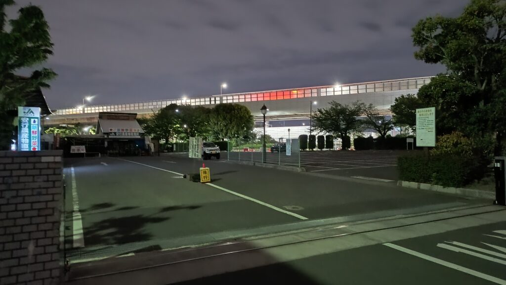 第2駐車場の様子