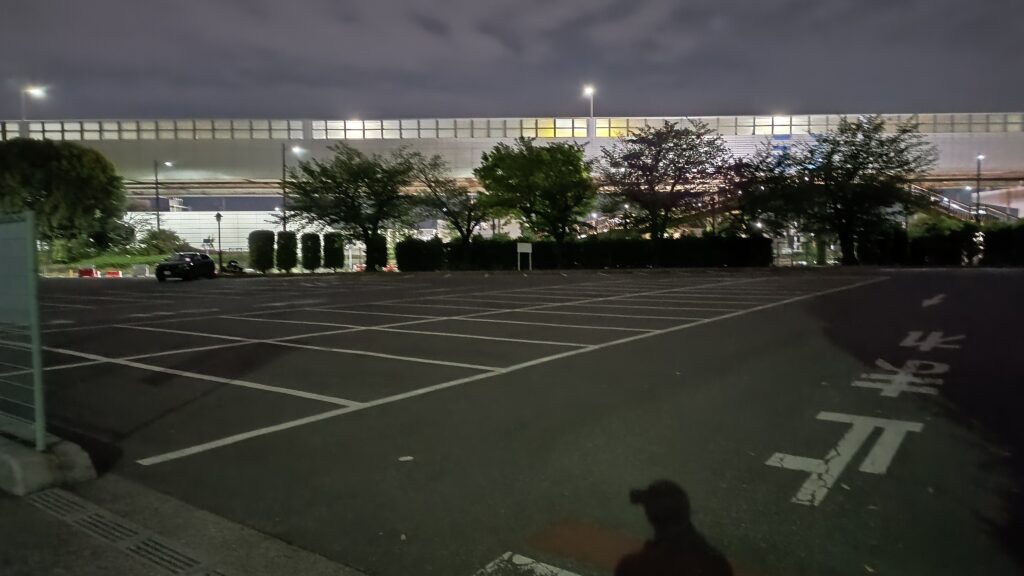 第2駐車場の様子(別角度)