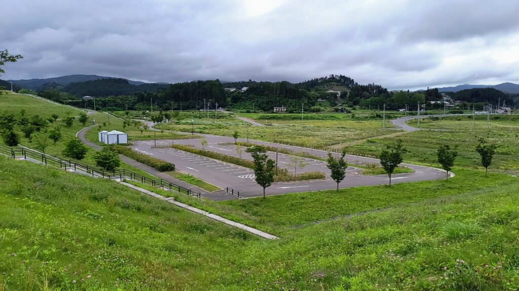 祈念公園駐車場