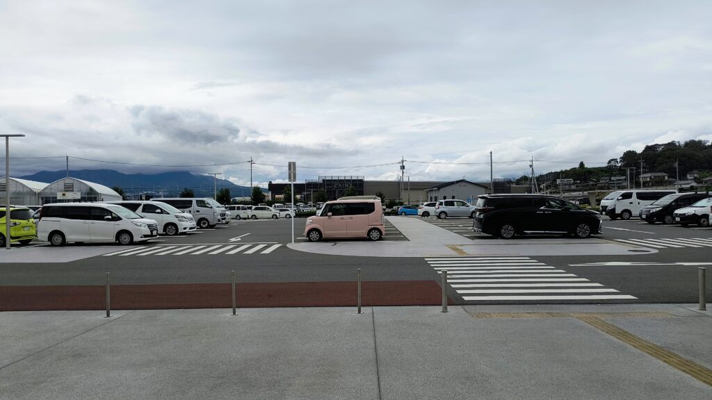 第2駐車場の様子